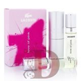 LACOSTE LOVE OF PINK FOR WOMEN EDP 3x20ml