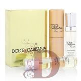 D&G THE ONE FOR WOMEN EDT 3x20ml