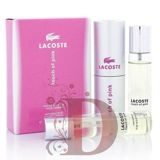 LACOSTE TOUCH OF PINK FOR WOMEN EDT 3x20ml