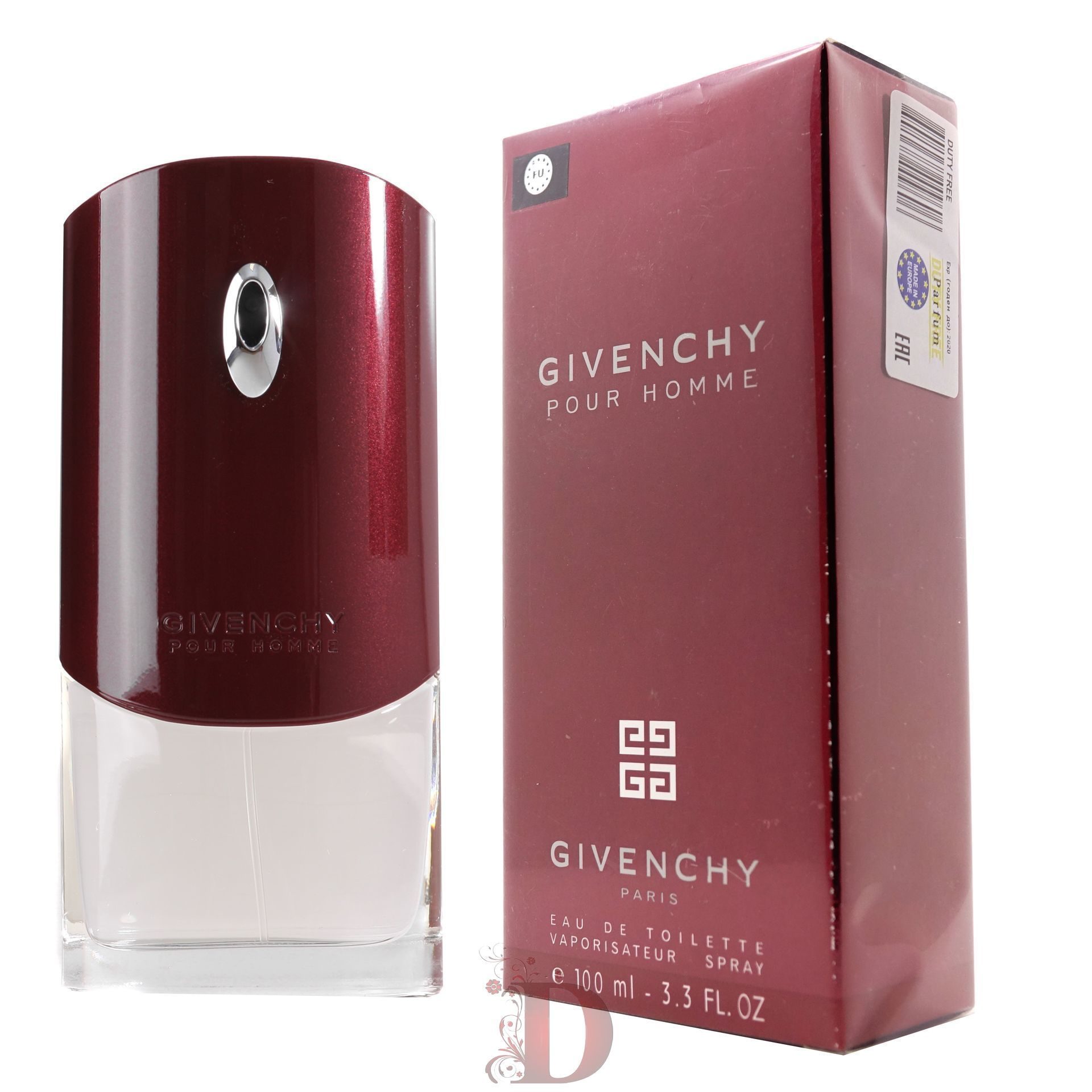 Givenchy pour homme 100